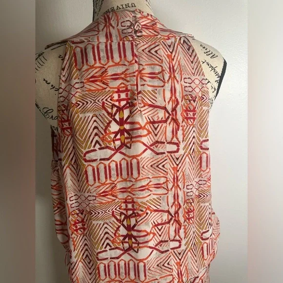 BCBGMAXAZRIA Women Red Romper M - Picture 7 of 9